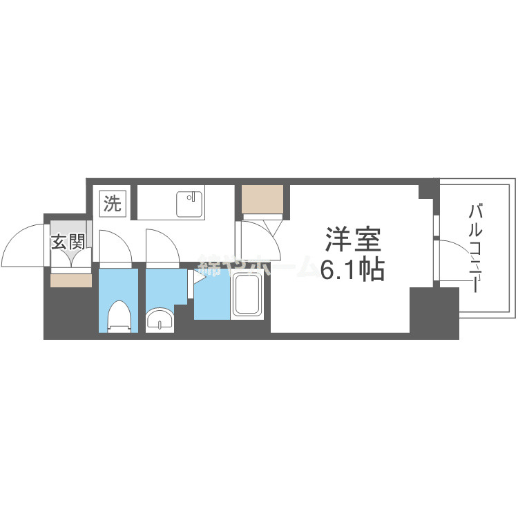 アドバンス大阪ストーリアの間取り