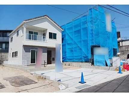 広島市佐伯区観音台1丁目　新築一戸建て(全２棟)の外観