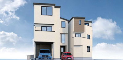 【外観パース】 | 墨田区墨田１丁目の新築戸建