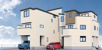 【外観パース】 | 墨田区墨田１丁目の新築戸建