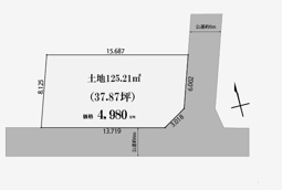 Le Ciel Bleu Cout菅稲田堤3丁目 売地の画像