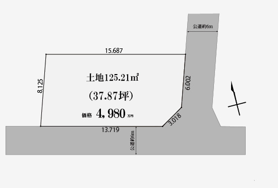 【区画図】 | Le Ciel Bleu Cout菅稲田堤3丁目 売地