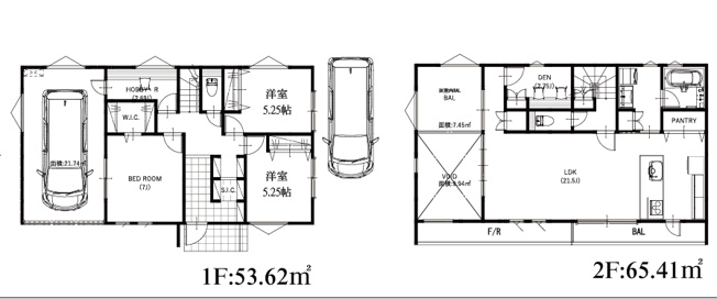 【参考プラン】 | Le Ciel Bleu Cout菅稲田堤3丁目 売地