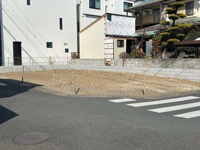 【前面道路含む現地写真】 | Le Ciel Bleu Cout菅稲田堤3丁目 売地