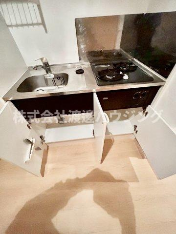 フォレステージュ江坂公園のキッチン|キッチン下収納