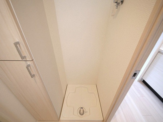 【設備】 | S-RESIDENCE難波大国町Deux | 洗濯機置き場です