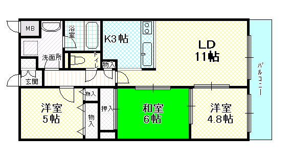 【間取り】 | グラデュール