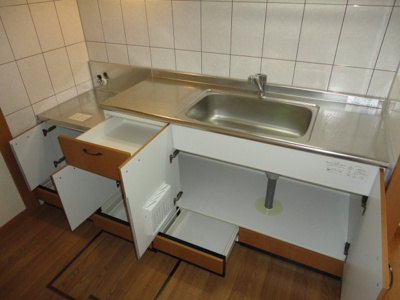 【収納】 | ローズマリーⅡ | キッチン収納下段