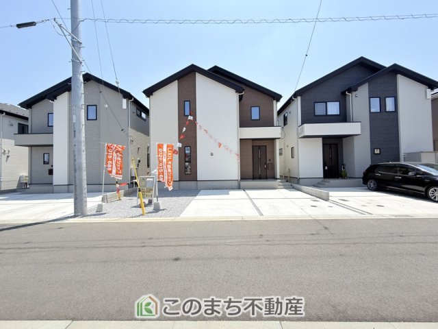 リガーレ宇都宮市東峰町2期　2号棟の駐車場|お車を並列で2台駐車可能です