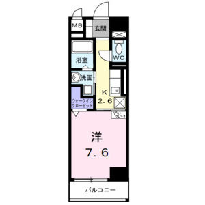 ホワイトメゾン新栄の間取り