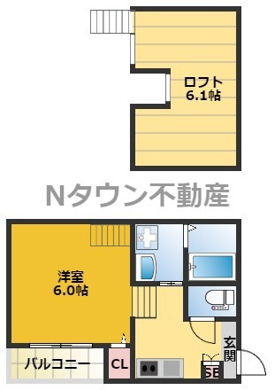 【間取り】 | グリーンリーフ名城清水 | 間取りです。