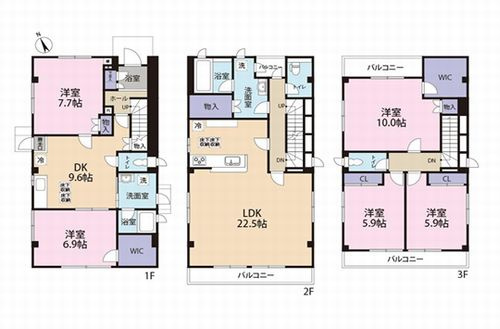 【間取り】 | 【仲介手数料０円】平塚市長持　中古一戸建て | 平塚市長持　中古一戸建て