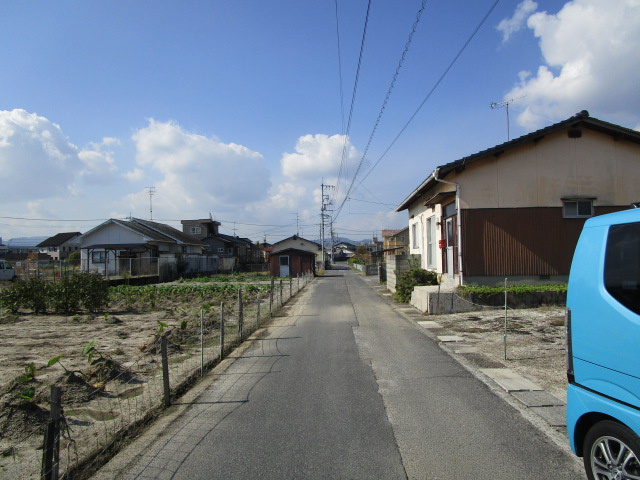 旭町の前面道路含む現地写真