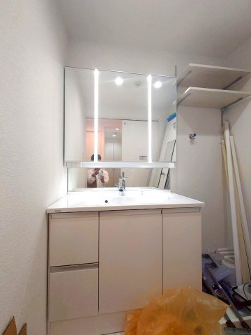 ◆令和７年６月室内リフォーム完了◆京阪「清水五条」駅徒歩１２分◆シャトー清水の独立洗面台|洗面