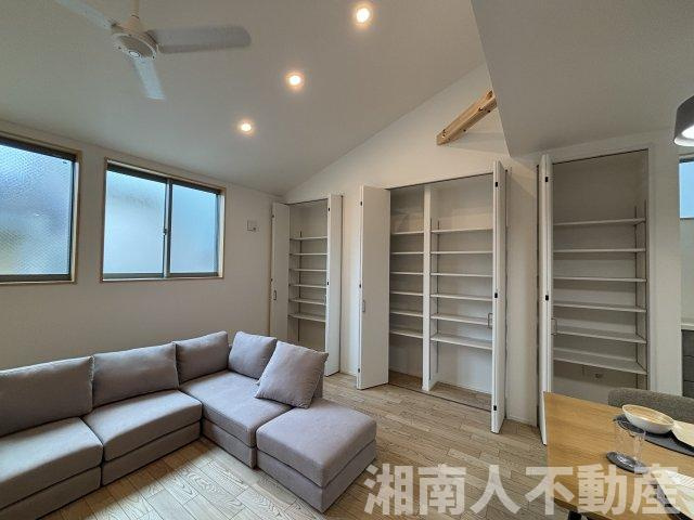 茅ヶ崎市美住町　新築戸建の収納|収納のためのスペースです