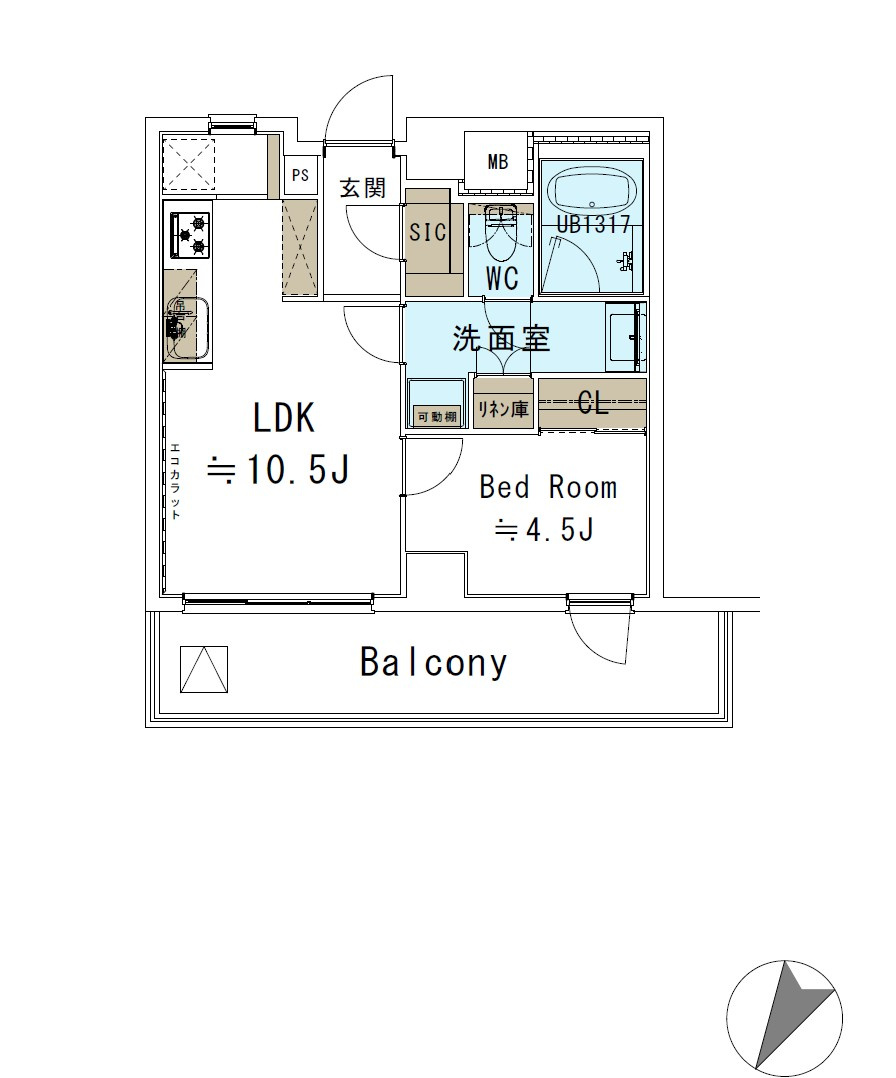 【間取り】 | プライムフィット中目黒