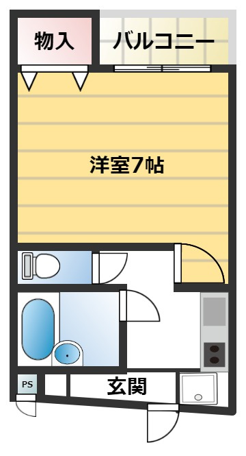 ルミエールSの間取り|イメージ画像になります。