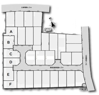 【その他】 | 海老名市杉久保南3丁目  B棟 | 分譲地全体区画図