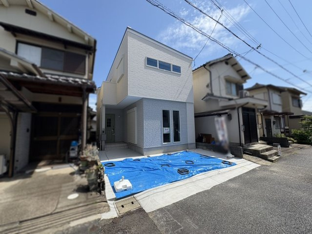 明石市大久保町大窪新築戸建の前面道路含む現地写真