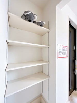 【収納】 | 高崎市下之城町　新築住宅 | 何度も読んだお気に入りの本、大切な人にもらったバック、子どもが描いてくれた似顔絵。まとめて大事に閉まっておける広々収納 