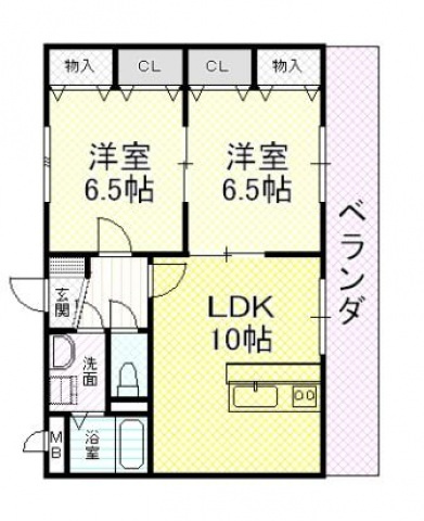 【間取り】 | グランルージュ