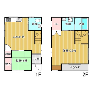 【間取り】 | 淡路市尾崎659-12  一戸建