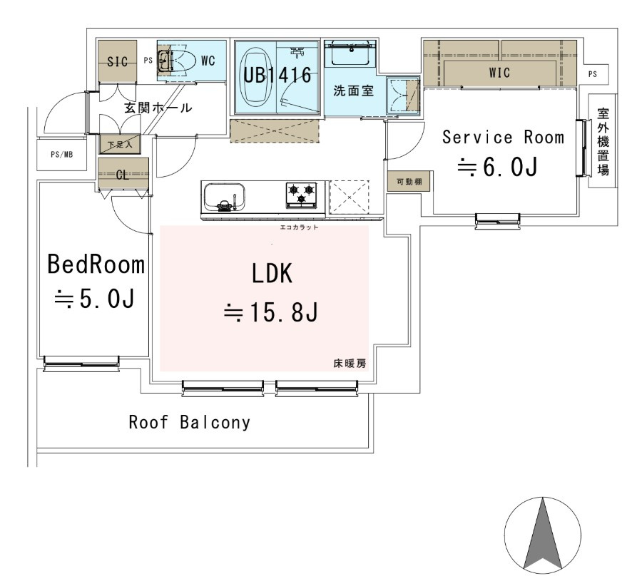 【間取り】 | ジェイパーク上野アクシス