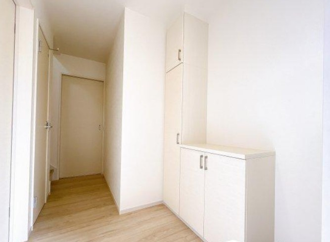 【新築】坂戸市西坂戸２期 全１棟の玄関|明るい玄関ホールです！