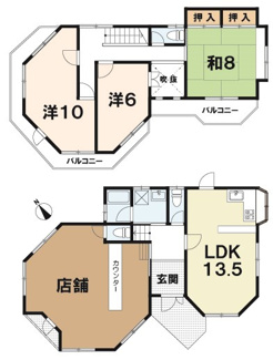 【間取り】 | 近江八幡市安土町桑実寺　中古戸建