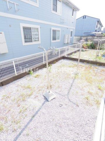 タートルハウスＡ棟のバルコニー