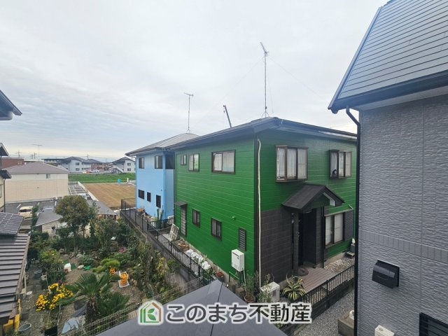 リガーレ宇都宮市東峰町2期の展望|バルコニーからの眺めです！