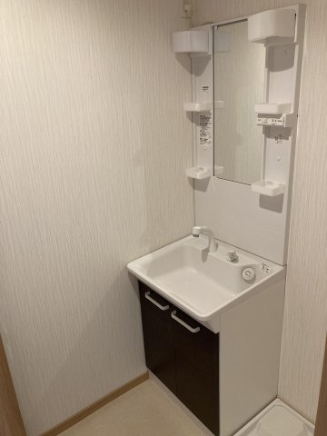 セレゾ室見河畔の洗面所