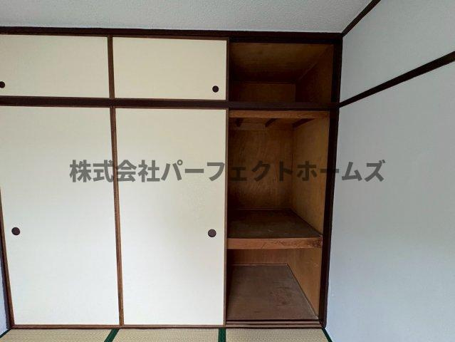 中宮第四住宅69号棟の収納|収納のためのスペースです