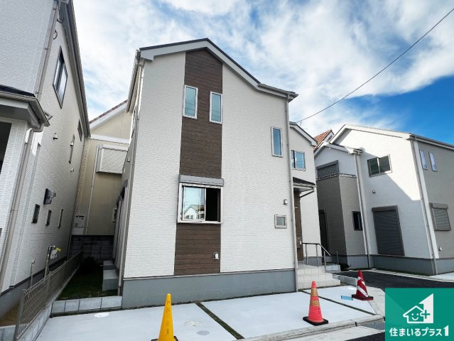 八尾市長池町　新築一戸建ての外観|安心の10年保証！外観を美しく保ち、雨水で汚れを落とします！気になることがありましたら、お気軽にお問い合わせください！