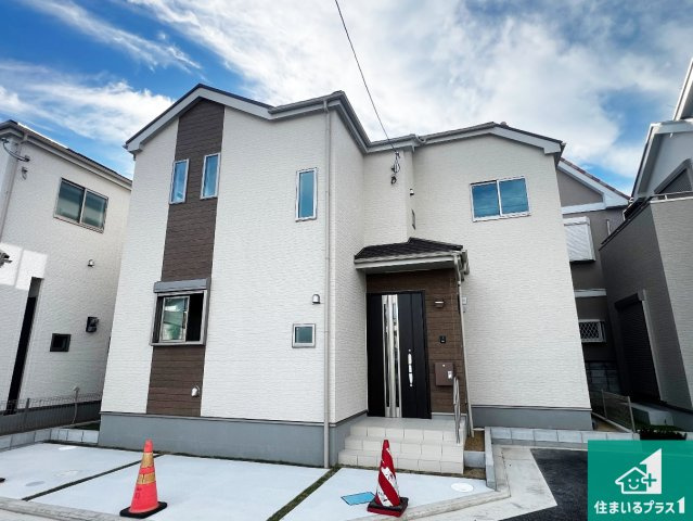 八尾市長池町　新築一戸建ての外観|お客様に長く安心して住んでいだだける事にこだわった家づくり！住んでからのアフターサービスにもしっかりと取り組んでいます！