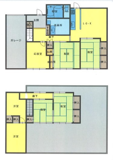 和歌山市 大谷 (紀ノ川駅) 2階建 7LDK