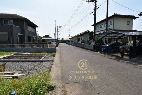 Terrace　ひたちなか市武田　1期 　2の前面道路含む現地写真|現地撮影（2025年8月）
