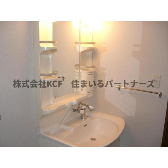 コマンセ21の洗面所|コンパクトで使いやすい洗面所