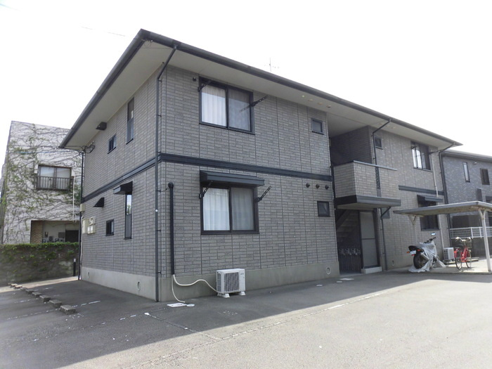 セジュールLIN Ｂ棟の外観|おしゃれな外観です