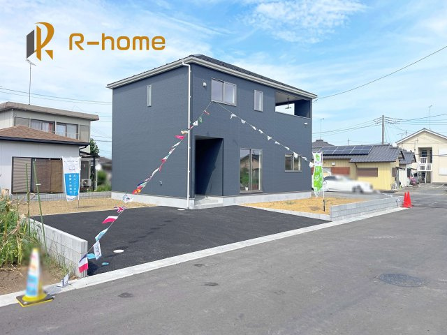 笠間市大田町第3　新築戸建て　1号棟の外観|ご予約を頂ければ、『平日』はもちろん『早朝』や『夜間』もご見学可能です♪お気軽にお申し付けください♪