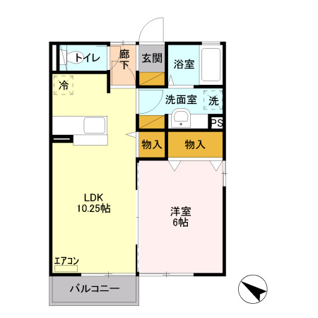 モンタンヴェールの間取り