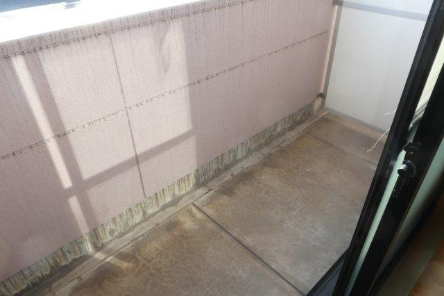 エポックハシマⅠのバルコニー