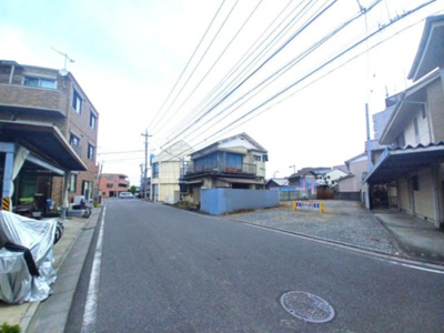 【前面道路含む現地写真】 | 熊谷市本石 1600万 土地