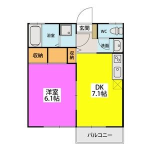 ウイング荒江の間取り