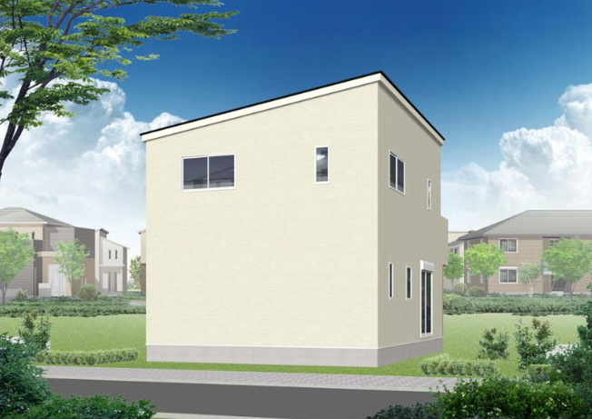 【外観パース】 | 加古川市第1平岡町二俣（全5）　3号棟