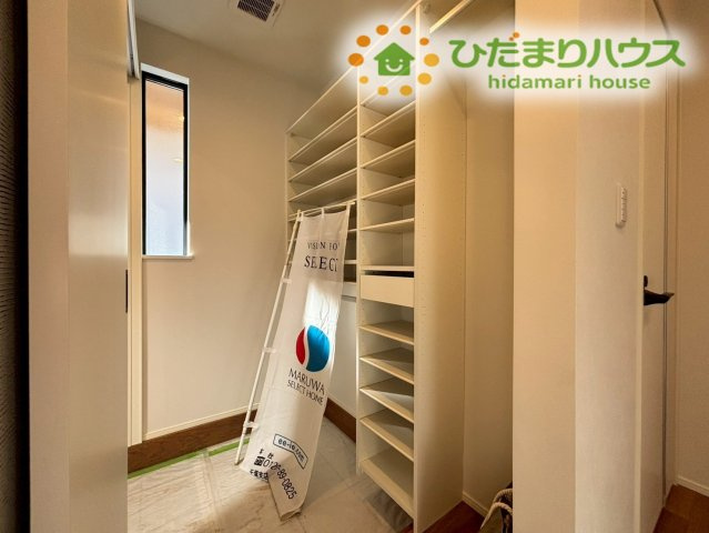 鴻巣市宮前　新築一戸建て　セレクト花水木鴻巣・宮前　A号棟の収納