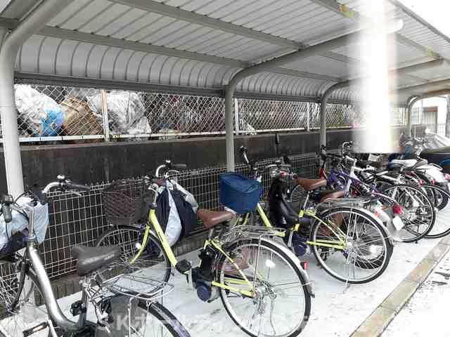 アマルフィ伏見桃山の駐輪場