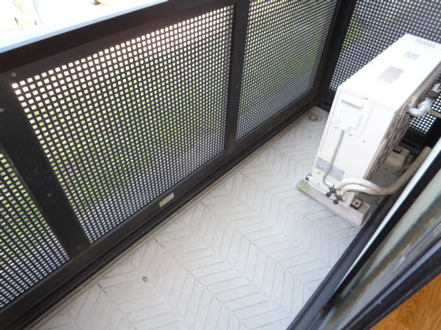 リビエール倉敷Ｃのバルコニー