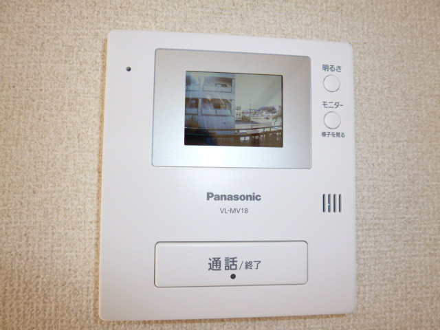 リビエール倉敷Ｃのセキュリティ|ＴＶインターホン