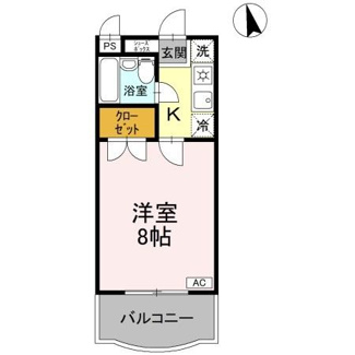 【間取り】 | サンハイツ沖浜